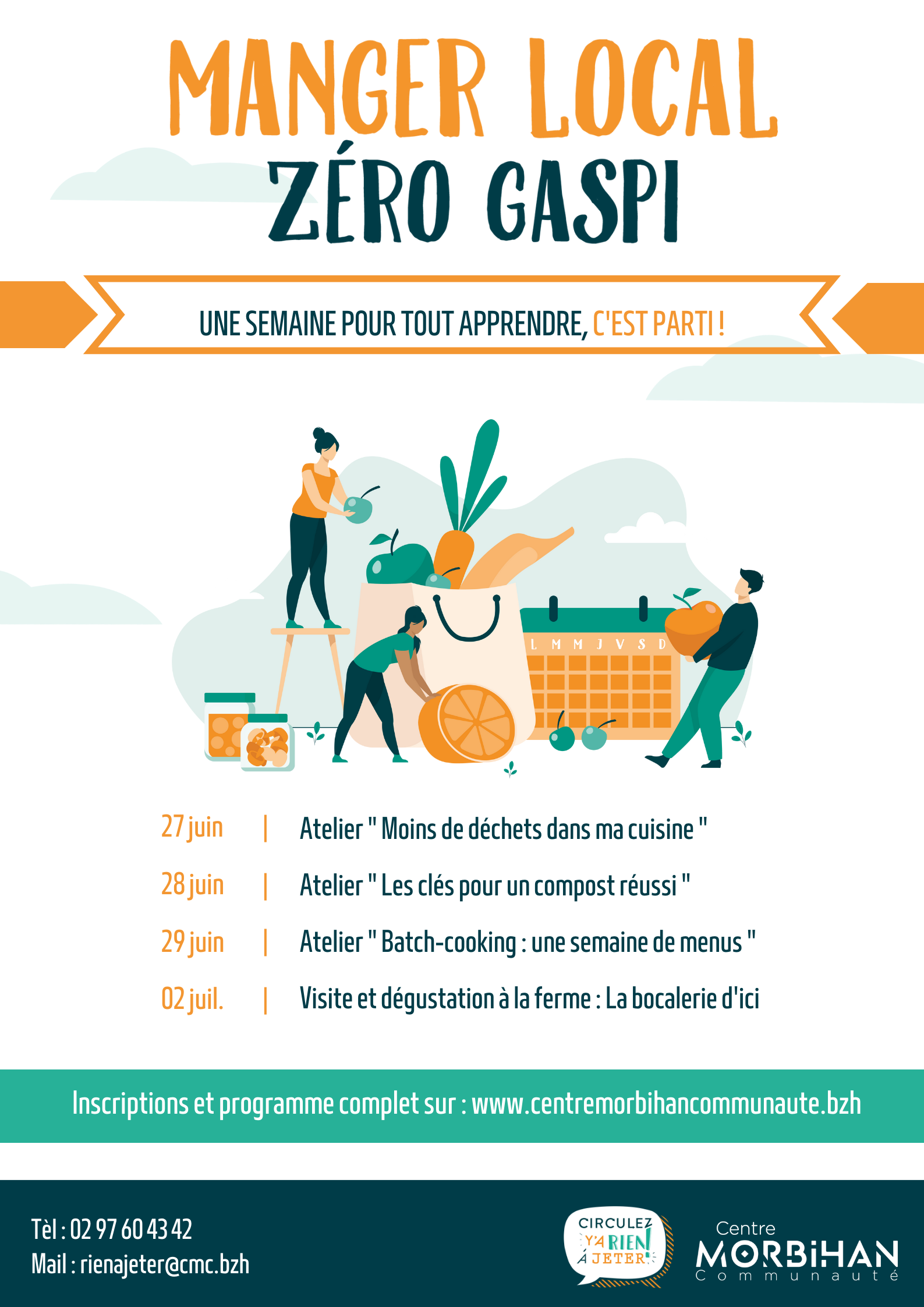 Manger local, zéro gaspi !
